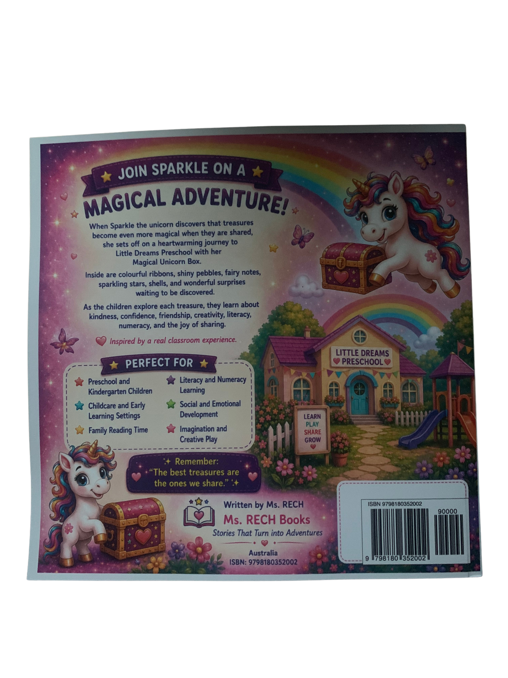 Sparkle and Her Magical Unicorn Box