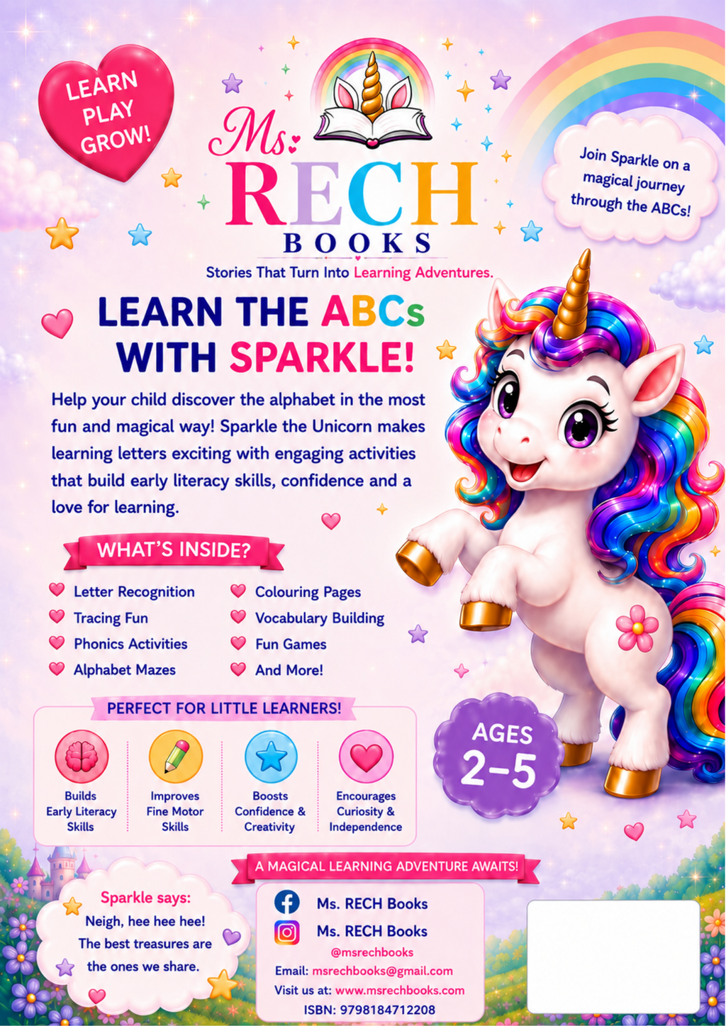 Learning ABCs with SPARKLE