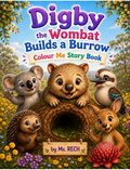 Digby The Wombat Builds a Burrow